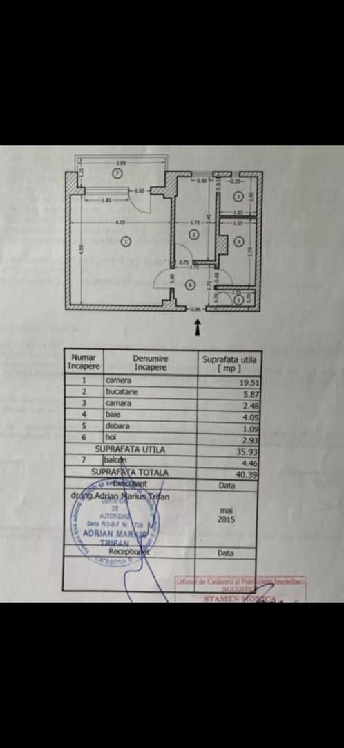Vanzare Garsonieră 2 min de Mall Vitan -Bloc Mixt - Ideală Investie - Poză 7