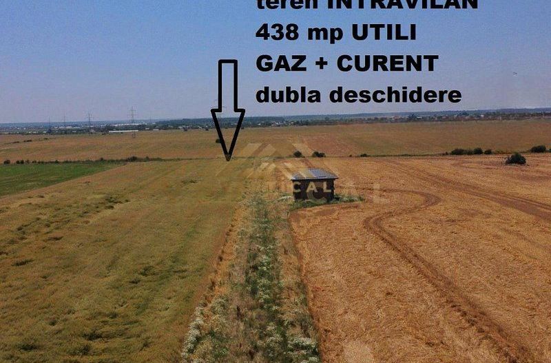 Teren INTRAVILAN cu gaz si curent - comuna Berceni - Poză 4