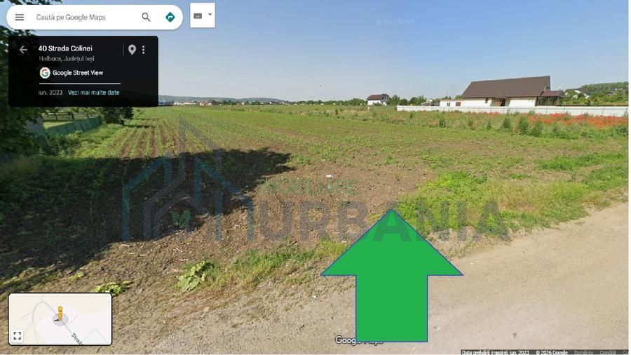 Teren de vânzare în comuna Holboca, str. Colinei – 2.500 mp, aproape de Iași - Poză 3