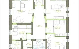 Vila cu 10 camere *540mp* // Zona Titulescu - Schiță 58
