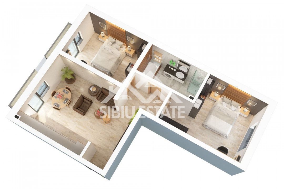 Apartament 3 camere, Doamna Stanca, Loc parcare inclus - Poză 1