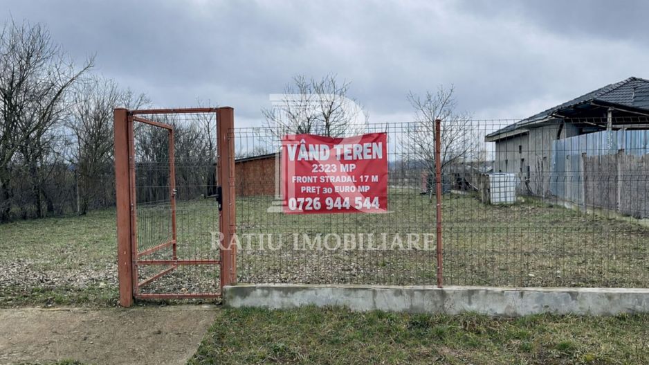 Teren intravilan 2323 MP | Apateu | Bihor - Poză 1