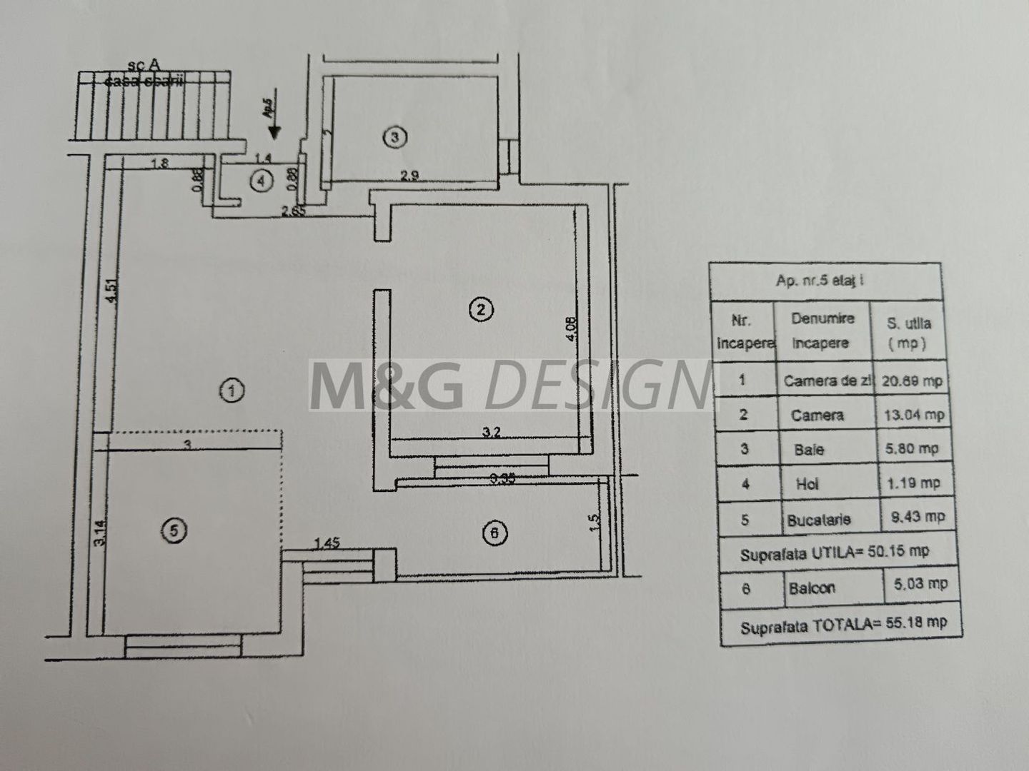 Apartament 2 camere Giroc - Poză 12