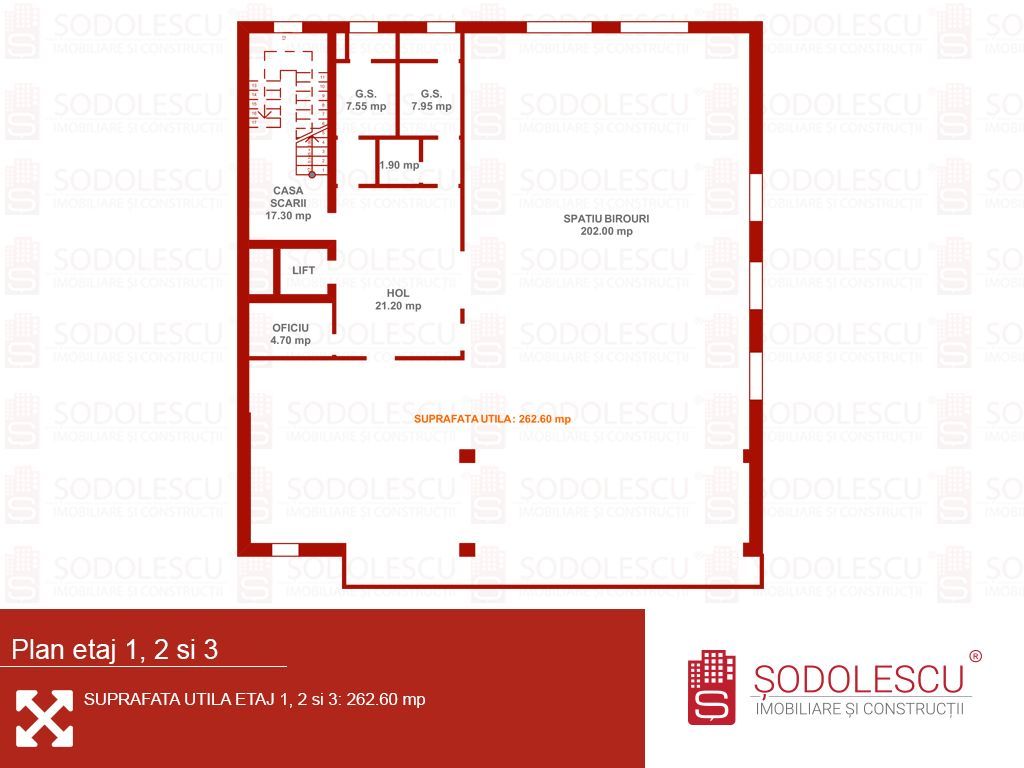 Cladire de birouri - zona Semicentrala - Schiță 13