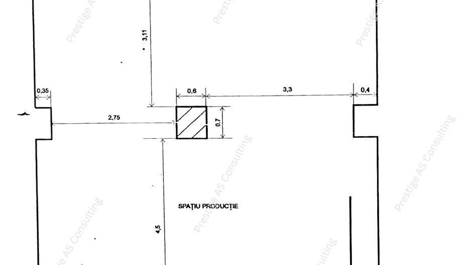 Spatiu comercial Parter cu Vad comercial | 80mp Soarelui-Uranus Plaza - Poză 4