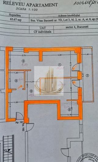 Apartament 2 camere comfort 1 cu parcare - Poză 9