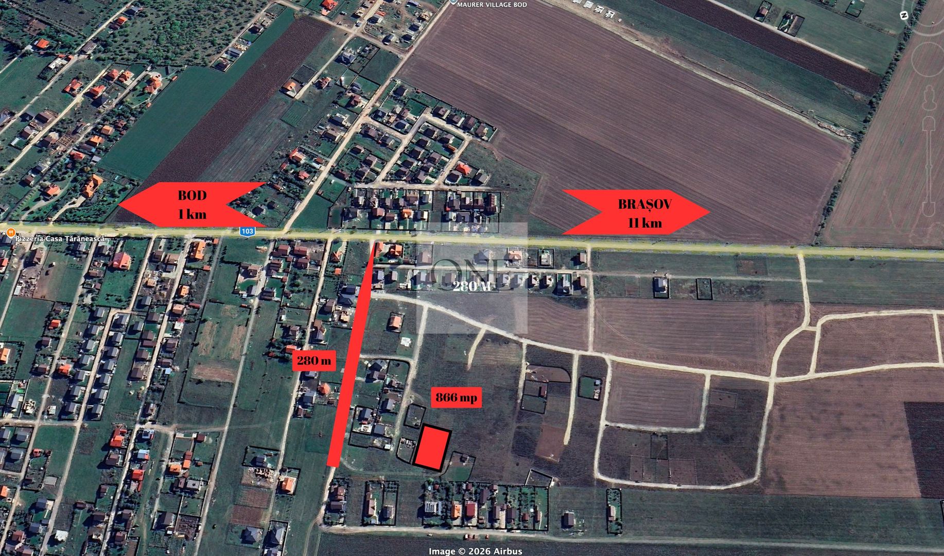 Teren Construcție Casă 866 mp - Poză 13