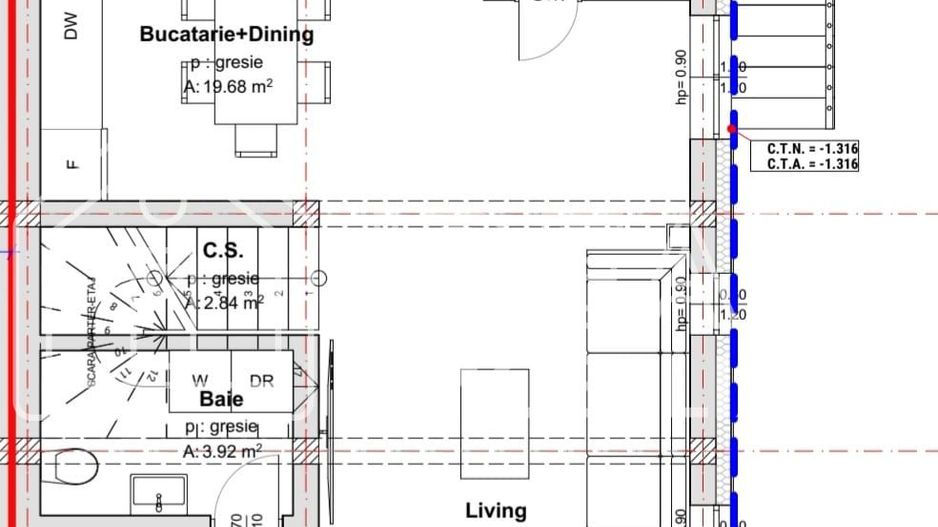 Duplex Modern cu 4 camere, Intabulat, in Cartierul Arhitectilor - Schiță 11