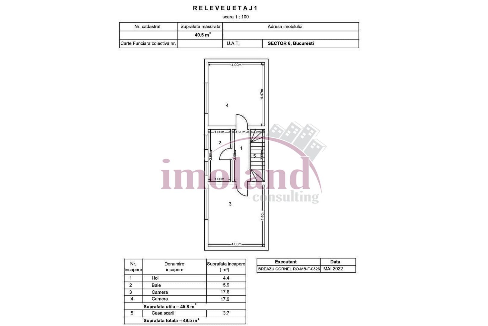 Vanzare - vila noua+spatiu birou/comercial - Crangasi-Constructorilor - Schiță 17