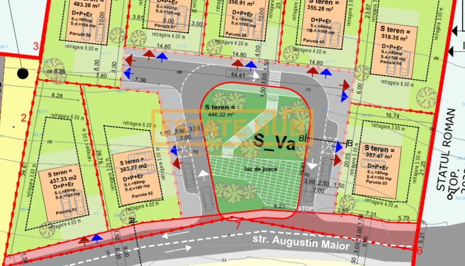 Teren intravilan de 4500 mp  – Ideal pentru case sau duplexuri ! - Poză 1
