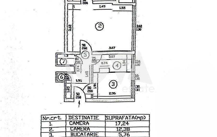 De vânzare -apartament 2 Camere 50 mp - Universitate - Bălcescu - Poză 9