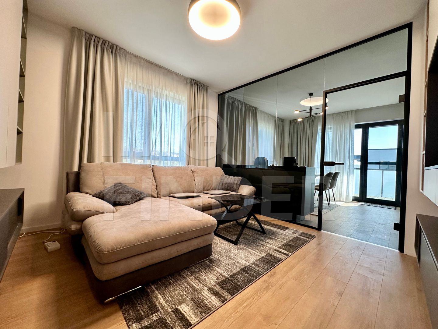 2 camere, 57 mp, Ansamblul Liberty Residential, parcare subterana - Poză 2