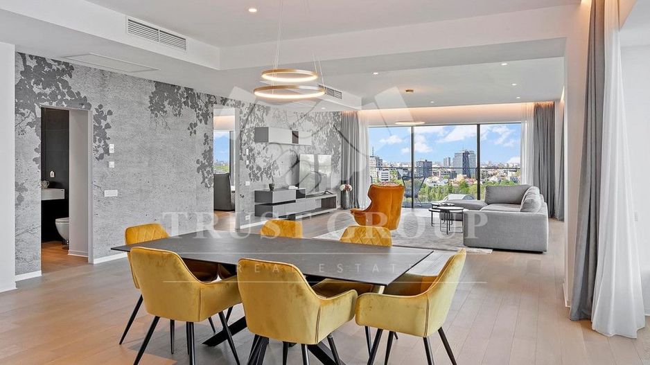 Apartament 4 camere One Floreasca | 222 mp | 4 bai | priveliste panoramica - Poză 3