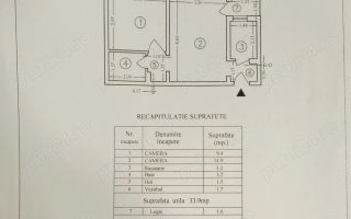 Vând apartament 2 camere zona Rahova - Poză 10