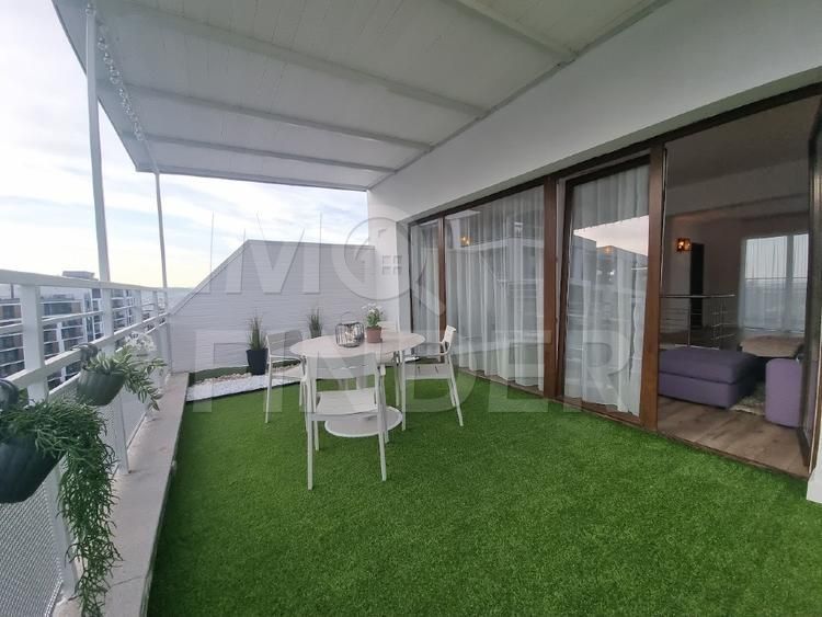 Penthouse pe 2 nivele 160 mp cu panorama superba in Buna Ziua - Poză 9