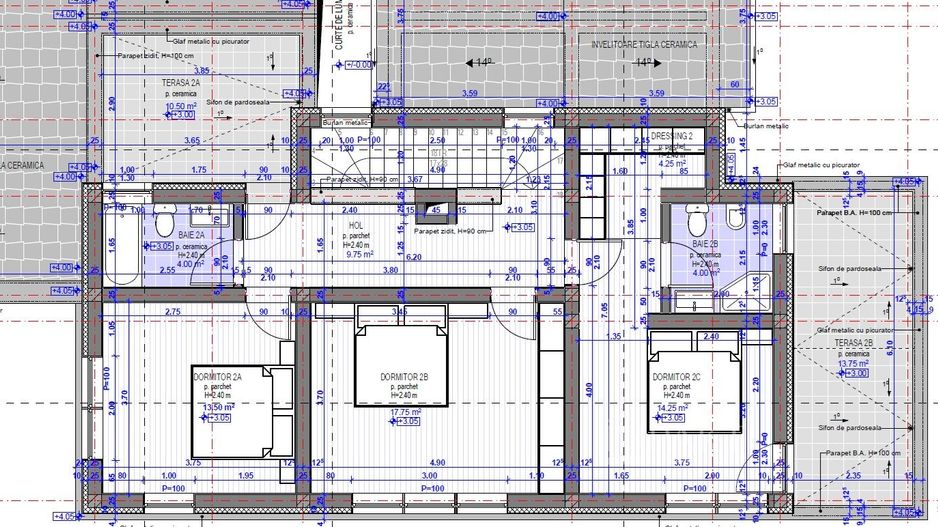 Case cuplate 5 camere si teren de 700 m2 in Feleacu - Poză 46