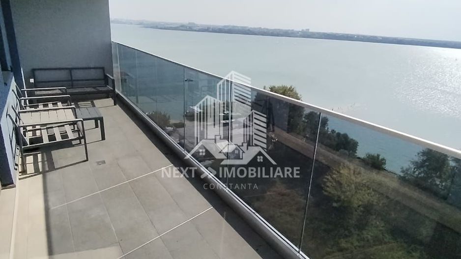 Apartament 2 cam, Mamaia zona Rex, la alb, vedere lac - Poză 4