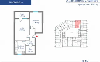 Militari-Metrou Preciziei | 2 Camere | 57.9 mp | Bloc Nou | Mutare rapida - Poză 12