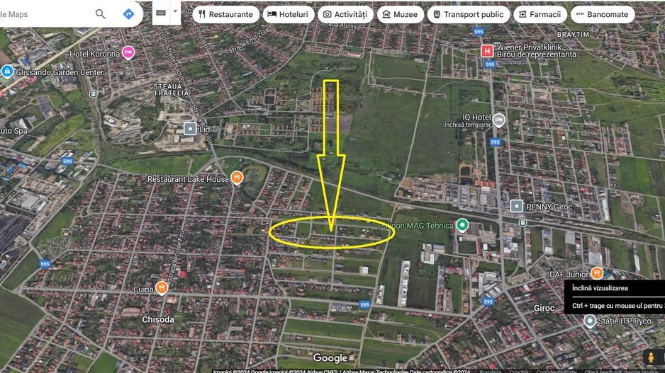 Chsoda-Str Murelor | Parcela de 515 mp de vanzare - Poză 3