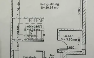Casă cocheta in Selimbar – Mobilată și utilată. Zona buna. Sibiu - Schiță 18