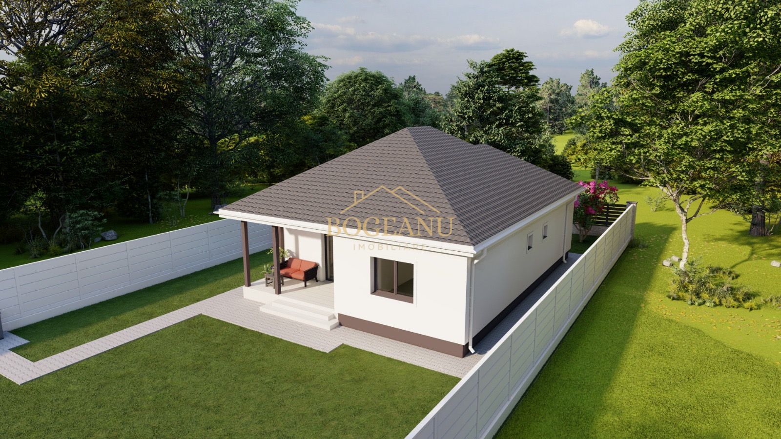 BG124-Teren cu Aut.Constr Proiect Casa parter 614 mp - Poză 14