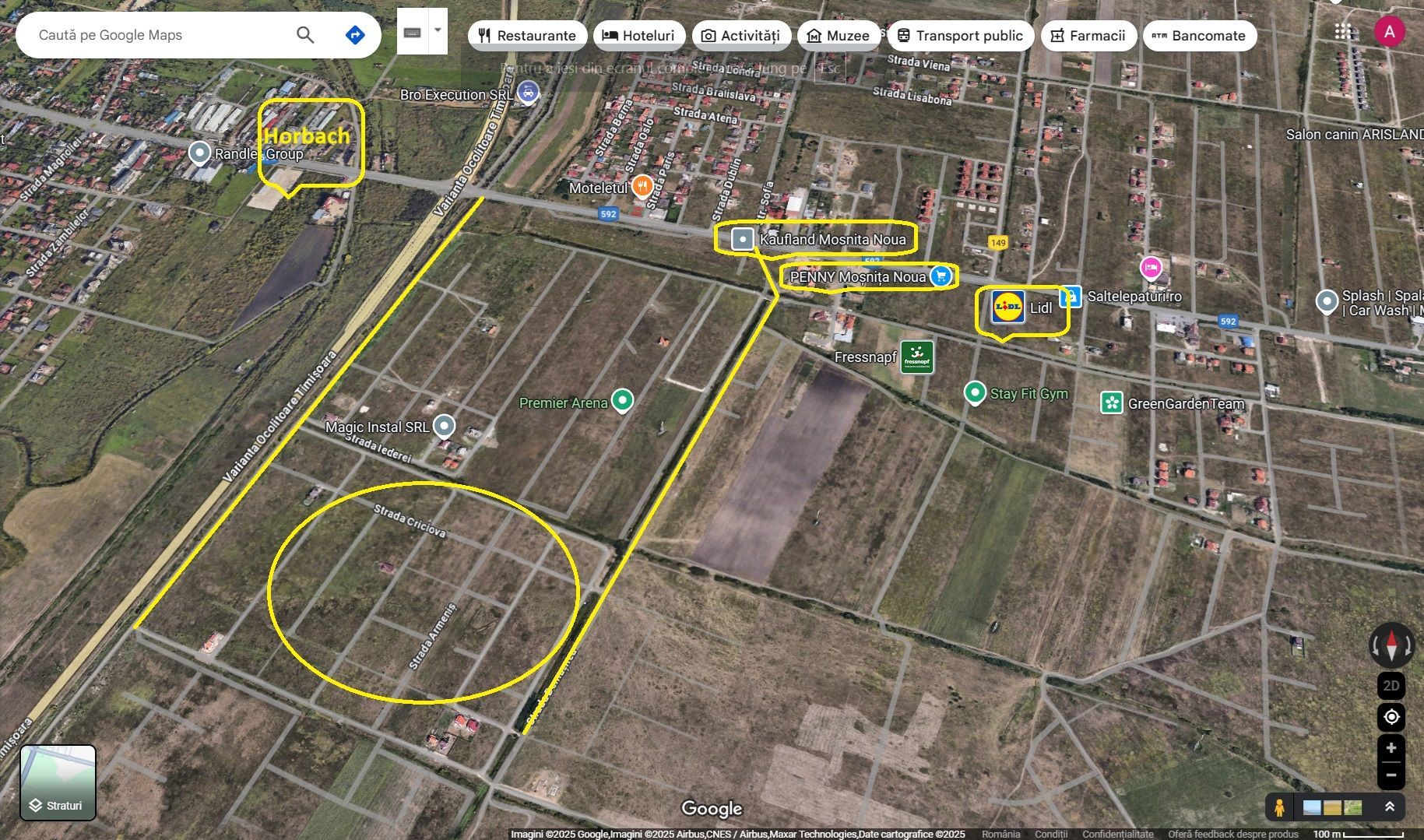 Teren 630 mp cu utilități, Moșnița Nouă – acces DJ și str. Lucia - Poză 3