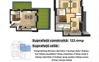 Duplex 4 camere _LUX_Modern***Lake view//Chitila - Poză 25