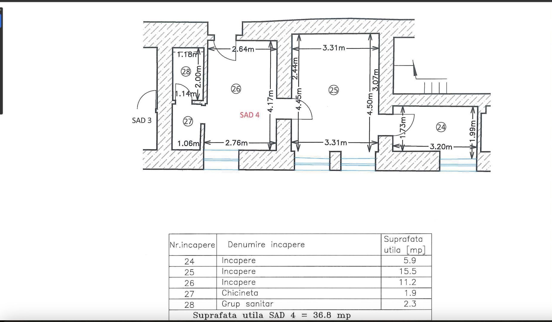 Spatii de birouri Ultracentral suprafață  de 34 mp - Poză 2