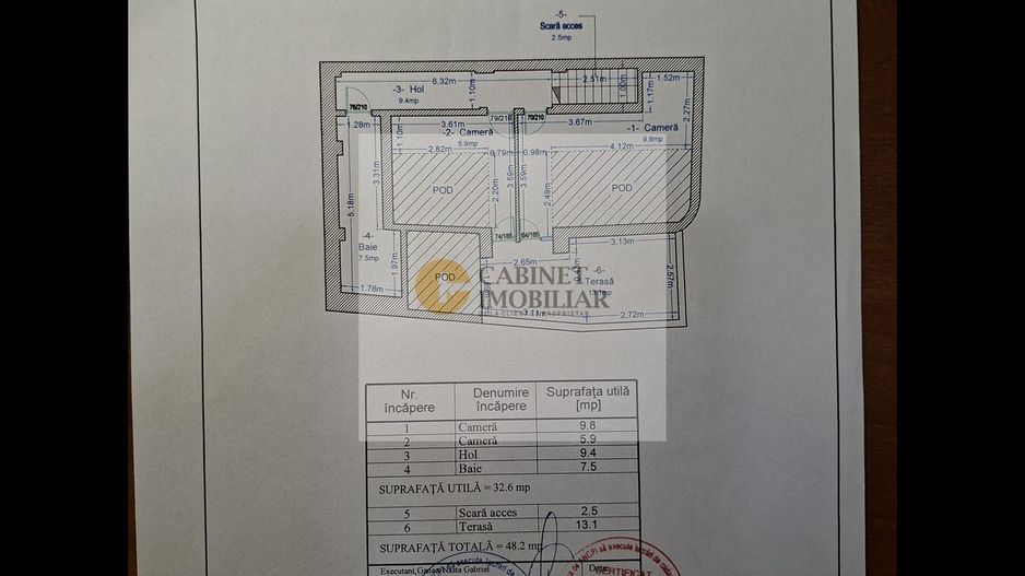 Piata Unirii - Hala Traian I P+M I 4 camere 2 bai I Terasa deschisa - Poză 20