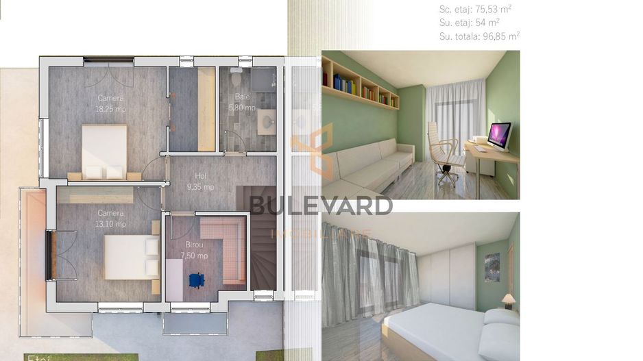 Casa  tip duplex in zona Terra! - Poză 3