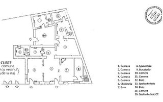 Parter casa 146mp 7 camere acces din Bulevadul Marasesti comercial - Poză 3