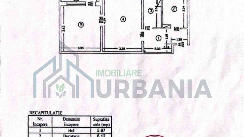 Apartament 2 camere, 50 mp, bulevardul Cantemir, Iași - Poză 4