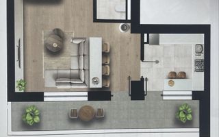 Garsonieră spațioasă 58 mp, Militari – lângă Metrou Păcii - Poză 8