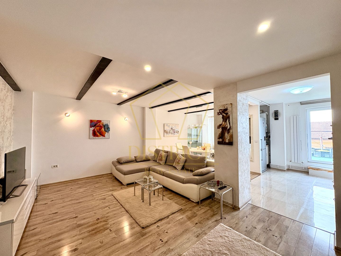 Apartament superb cu 3 camere, mobilat si utilat | Girocului | Profi - Poză 3