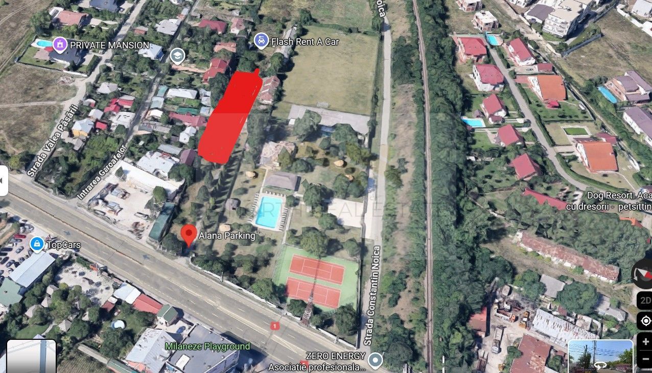 Teren 2.500 mp – Otopeni | Lângă Aeroport | Ideal Rent-a-Car / Parc auto - Poză 2