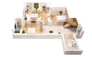 Vânzare - Penthouse zona Copou, 163.75 mp utili + 81.65 mp terasă - Poză 2
