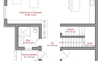 Duplex premium 5 camere | 142mp utili | Perete dublu | Dumbravita - Poză 14