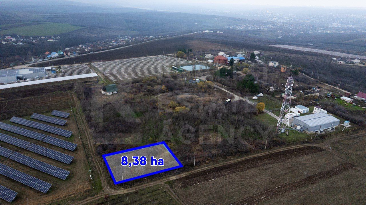Vânzare, teren pentru construcții, 8,38 ari, Mileștii Mici, Ialoveni - Poză 1