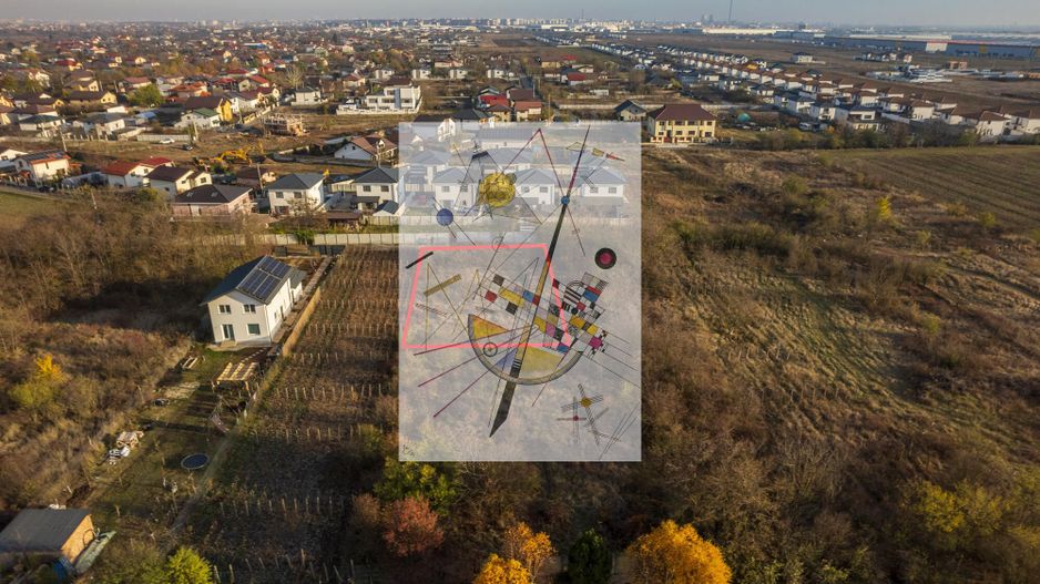 DRAGOMIRESTI-DEAL, TEREN 447 MP, DESCHIDERE 11 MP! - Poză 8