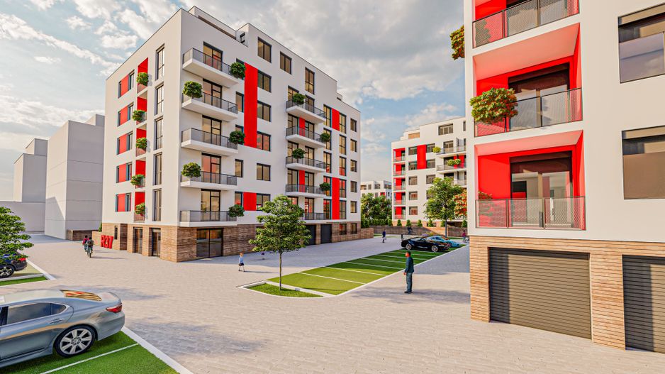 Apartament cu 2 dormitoare si grădină, ARED 9, lângă Atrium. BLOC NOU. - Poză 11