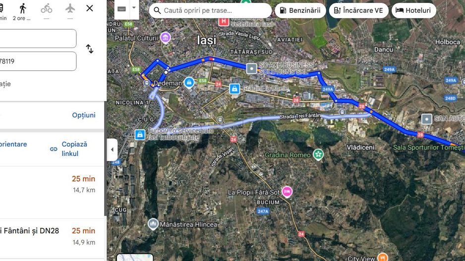 Teren in Goruni comuna Tomesti 12 km de rond Podu Ros - 1200 mp - Poză 3
