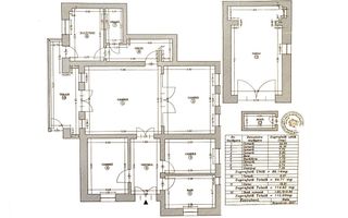 Vanzare - apartament 4 camere - rezidential|office - Aviatorilor-Parcul Kiseleff - Schiță 17