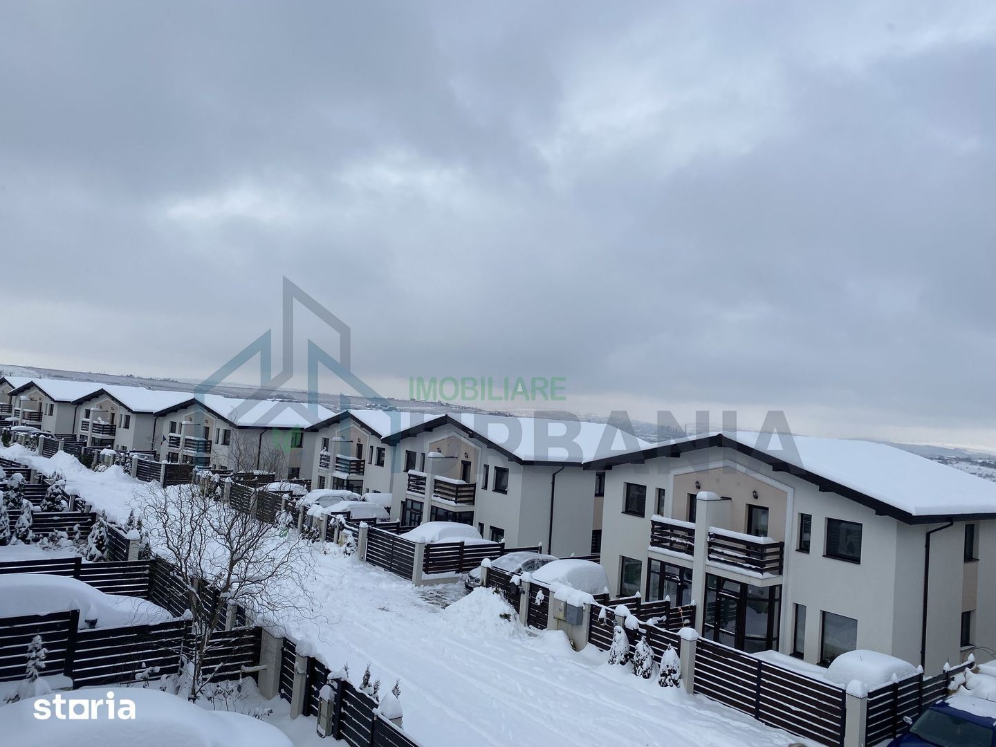 Casă cuplată tip Duplex în La Brazi Residence, zona Bucium, Iași - Poză 16