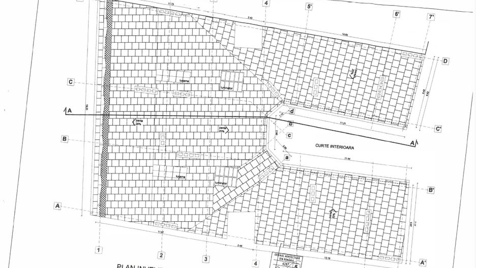 Imobil 2185 mp Centrul Istoric Piata Unirii 500 mp teren vitrina 19 m - Poză 24