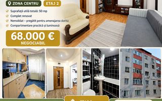 Apartament cu 2 camere, etaj 2, VASLUI - zona CENTRU; - Poză 1