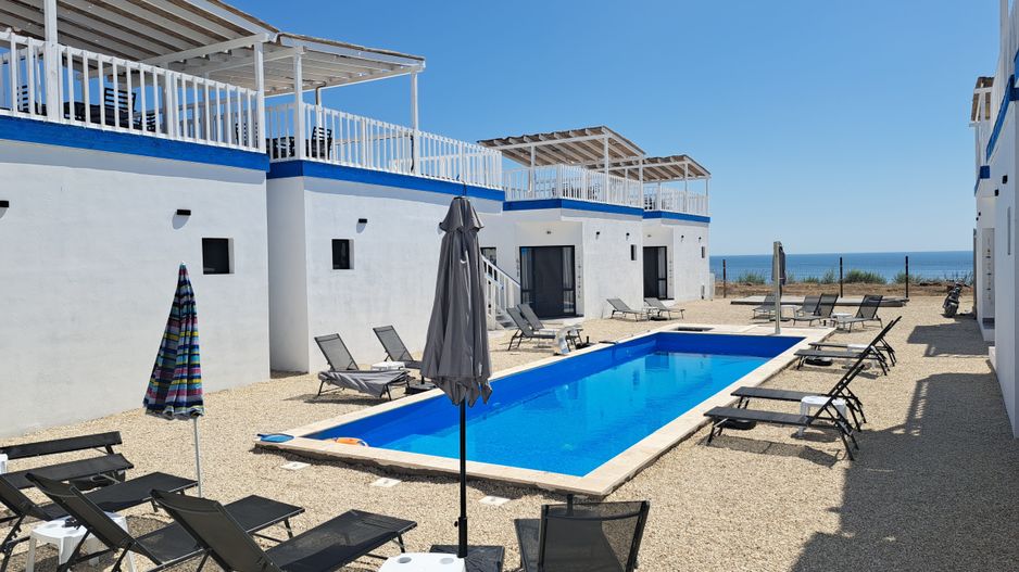 10 Casute Greek Bungalows , Piscina, la Malul Marii, Afacere la Cheie - Poză 49