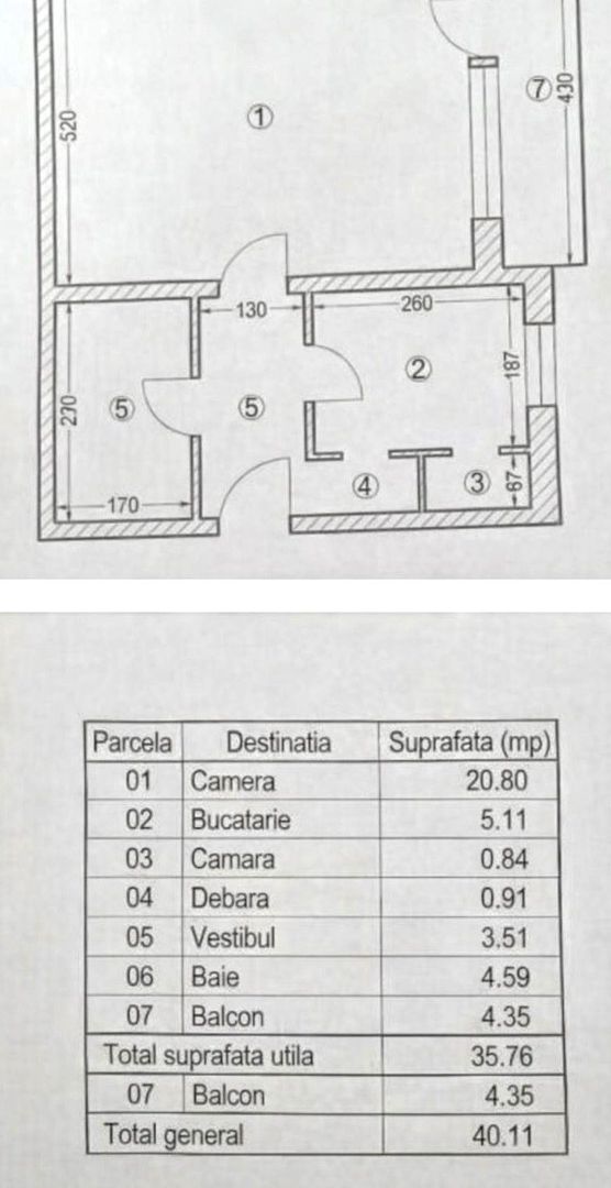 Vanzare Garsoniera Vitan Mall-Dristor 40 mp - Poză 5
