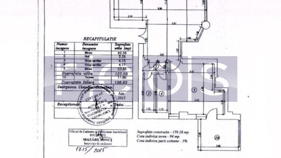 INCHIRIERE SPATIU COMERCIAL HERASTRAU | PARTER-139MP | 2LOCURI PARCARE - Poză 2