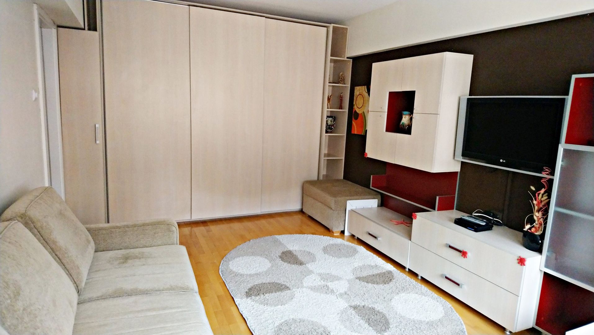 Racadau Pietonal,apartament 2 camere complet mobilat si utilat - Poză 7