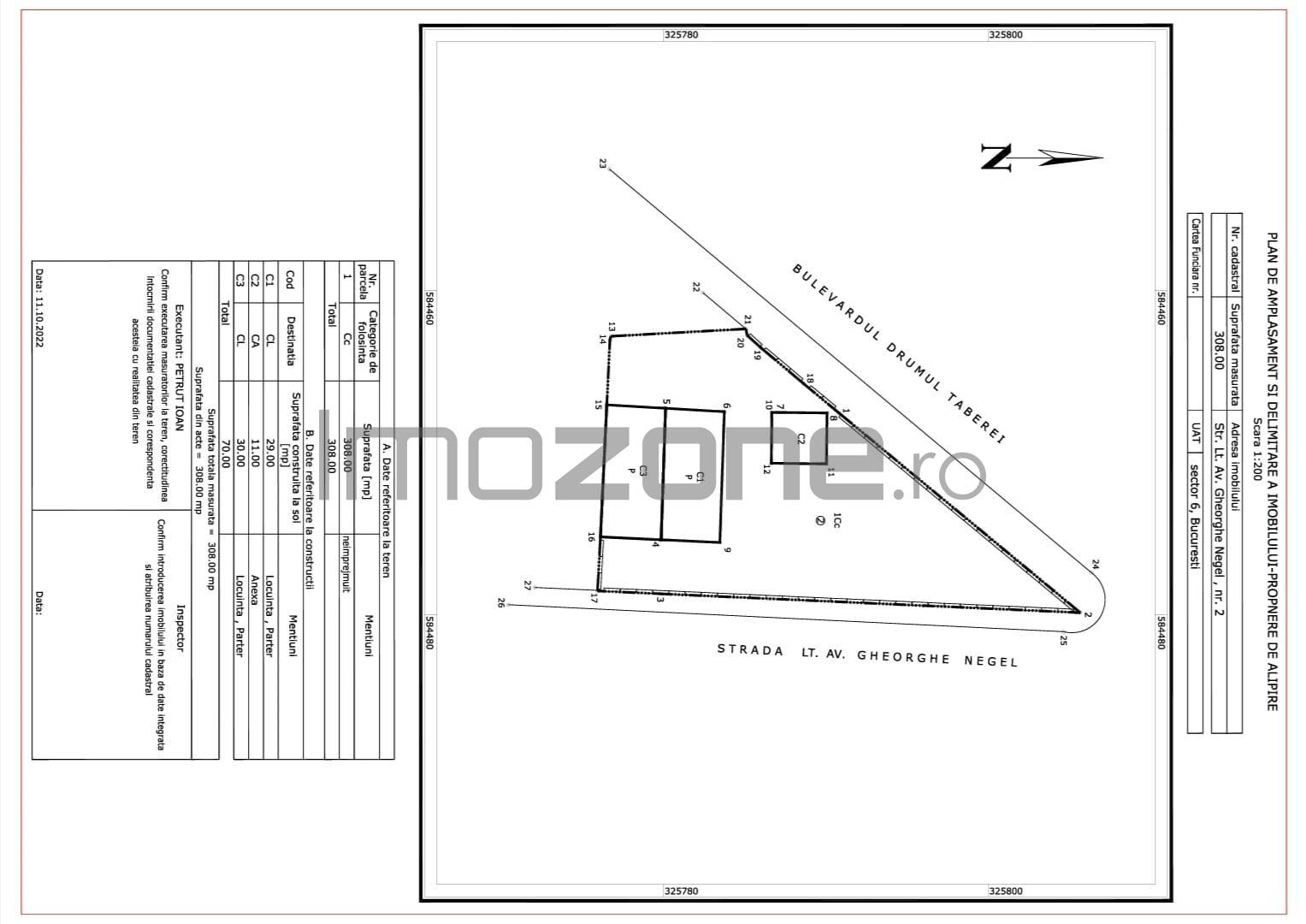 COTROCENI, CASA+TEREN PRETABIL PENTRU CONSTRUCTIE CLADIRE P+5, URBANISM VALABIL - Poză 2